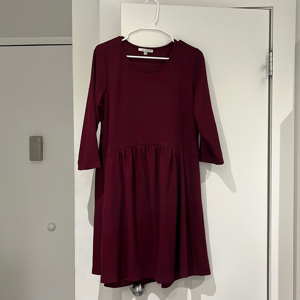 Maroon Dress